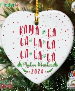 Kamala Harris First Female President Ornament Christmas Ornament Kamala La La La Madam President Ornament