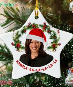 Kamala Harris Ornament 2024 Kamala-la-la-la-la-la Ornament Kamala Ornaments Election 2024 Ornament