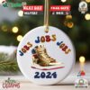 Donald Trump Ornament Jops 2024 Funny Trump Ornament Trump 2024 Funny Trump Ornament American Pride Ornament