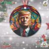 Donald Trump Metal Christmas Ornament