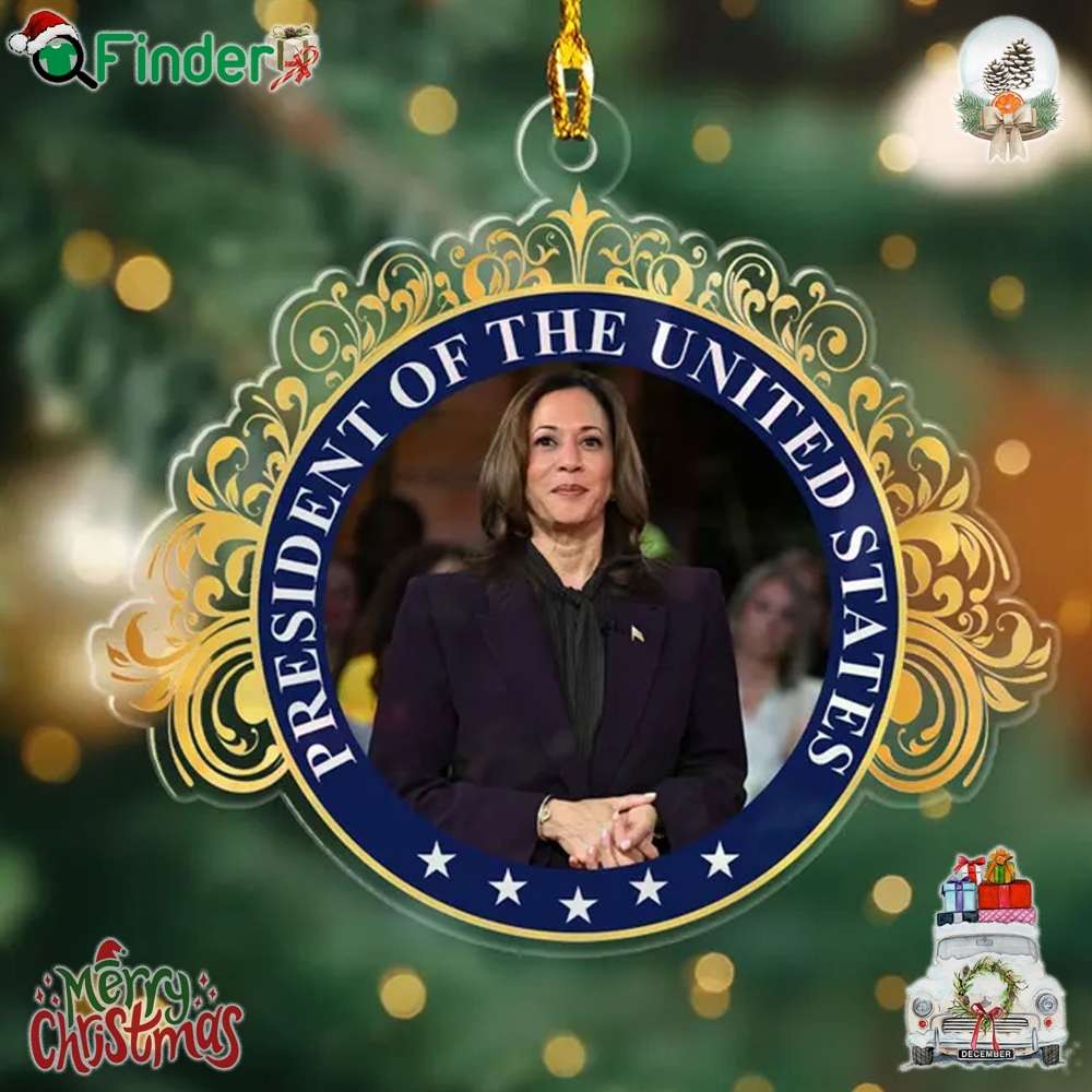 Kamala Harris President Inauguration Day Ornament Kamala Harris 1st Female President Us Ornament Harris Madam President 2025 Decoration Kamala Harris President Inauguration Day Ornament Kamala Harris 1st Female President Us Ornament Harris Madam President 2025 Decoration