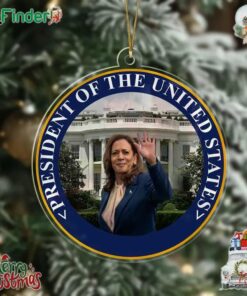Kamala Harris President Inauguration Day 2025 Ornament 1st President Harris Christmas Decor