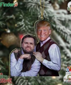 Trump Vance Brothers 2025 Christmas Ornament Donald Trump Ornament