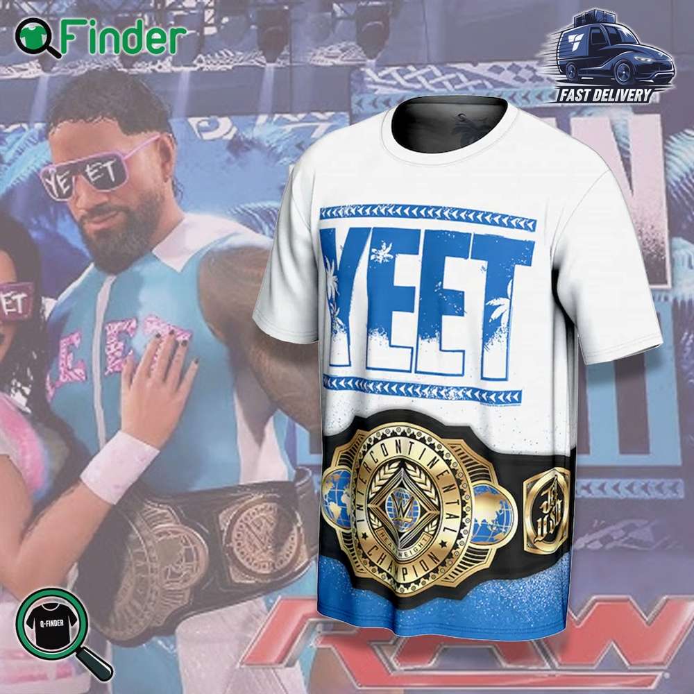 Jey Uso Prosphere Unisex Intercontinental Championship Yeet T shirt Gift For Fans Jey Uso Prosphere Unisex Intercontinental Championship Yeet T-shirt Gift For Fans
