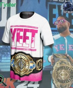 Official Jey Uso Prosphere Youth Intercontinental Championship Yeet T-shirt
