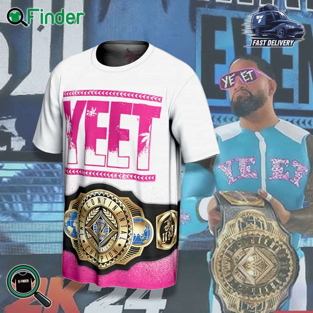 Official Jey Uso Prosphere Youth Intercontinental Championship Yeet T shirt Official Jey Uso Prosphere Youth Intercontinental Championship Yeet T-shirt