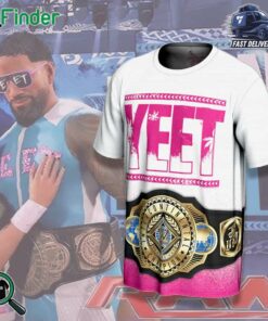 Official Jey Uso Prosphere Unisex Intercontinental Championship Yeet T-shirt