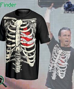 Official Cm Punk Prosphere Youth Ribcage T-shirt