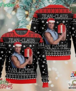 Jean Claus Van Damme Christmas Ugly Sweater