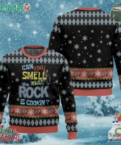 Can You Smell What The Rock Is Cooking The Rock Xmas Ugly Sweater