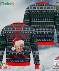Trump Make Christmas Great Again Ugly Xmas Sweater