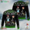You Just Fold It In Christmas Ugly Sweater