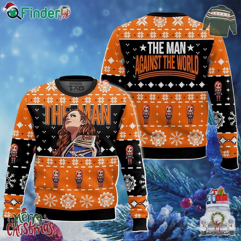 The Man Becky Lynch Ugly Sweater The Man Becky Lynch Ugly Sweater