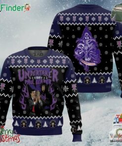 Undertaker And Paul Bearer Christmas Holiday Gift Ugly Christmas Sweater