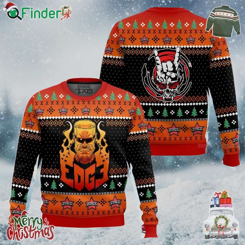 Xmas Edge Adam Copeland Ugly Sweater Xmas Edge Adam Copeland Ugly Sweater