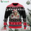 Wishing You A Merry Christmas Swiftmas Filled With Joy And Good Karma Taylor Swift Ugly Sweater Gift For Men And