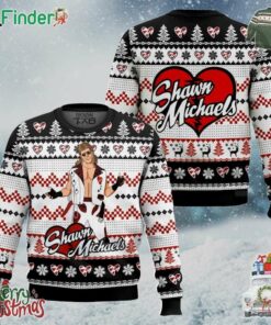 The Heartbreak Kid Shawn Michaels Xmas Ugly Sweater Gift For Christmas