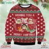 Taylor Swift Wishing You Amerry Swiftmas For Christmas Gifts Ugly Xmas Wool Knitted Sweater