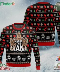 Andre The Giant Merry Christmas Ugly Christmas Sweater