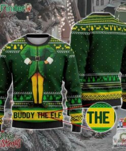 Buddy The Elf Santa Omg I Know Him Ugly Christmas Sweater