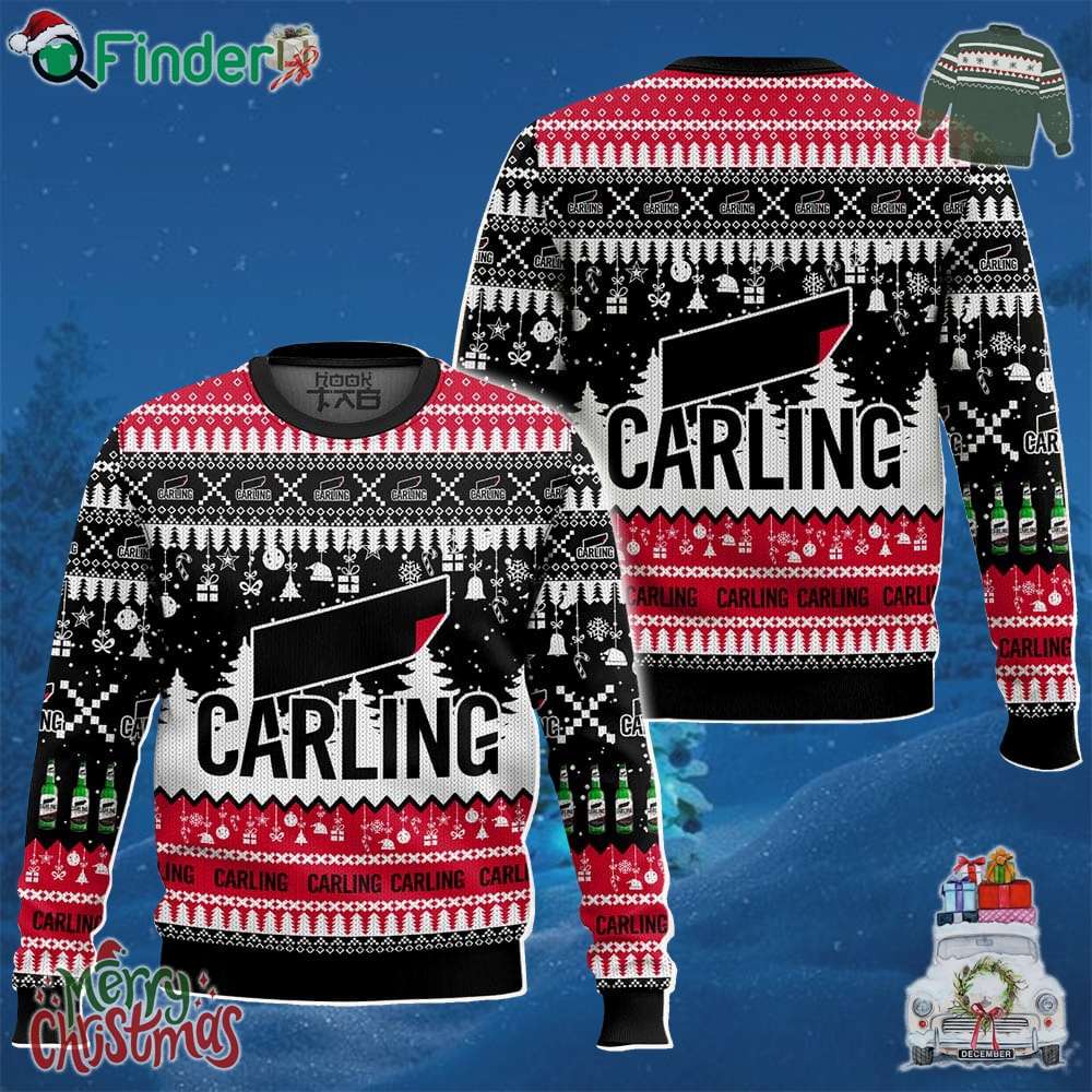 Carling United Kingdom Beer Ugly Sweater Carling United Kingdom Beer Ugly Sweater