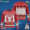 Custom Name I Love Fireball And Titties Funny Ugly Sweater