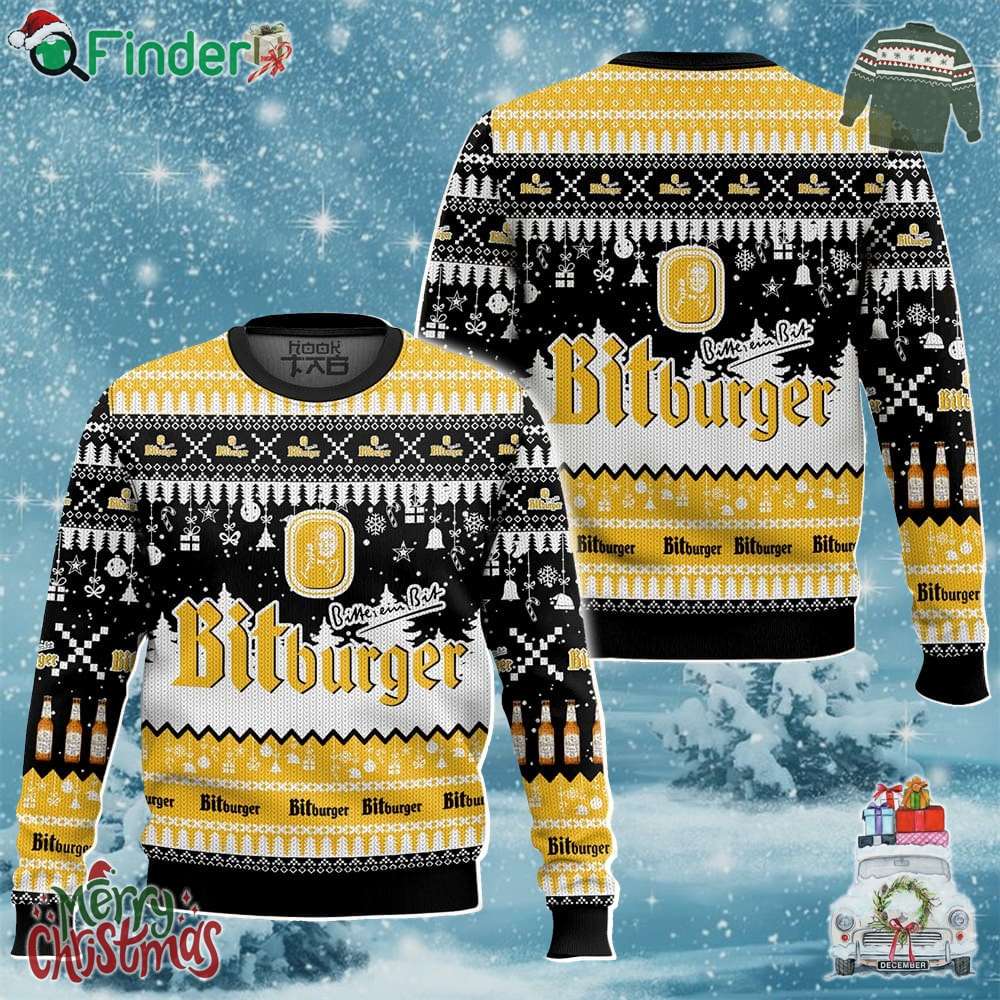 Bitburger German Beer Ugly Sweater Bitburger German Beer Ugly Sweater