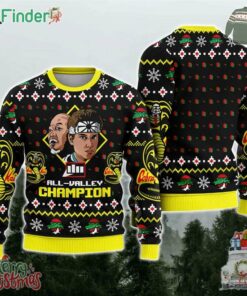 All Valley Champion Karate Kid Ugly Christmas Sweater