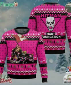 Hart Foundation Funny Christmas Ugly Sweater Gift For Xmas