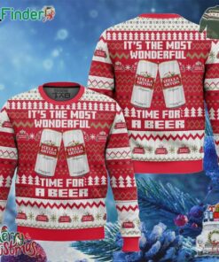 It's The Most Wonderful Time For A Beer Stella Artois Uk Beer Ugly Sweater