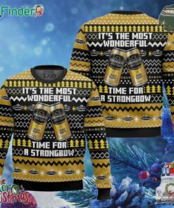 It's The Most Wonderful Time For A Beer Strongbow Gold Apple Uk Beer Ugly Sweater