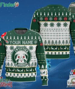 Custom Name I Love Jameson And Titties Funny Ugly Sweater