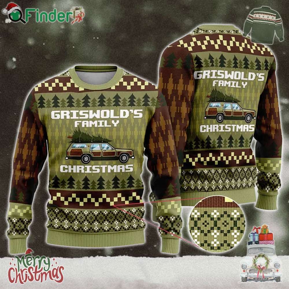 National Lampoon's Griswold Family Christmas Vacation Ugly Sweater National Lampoon's Griswold Family Christmas Vacation Ugly Sweater