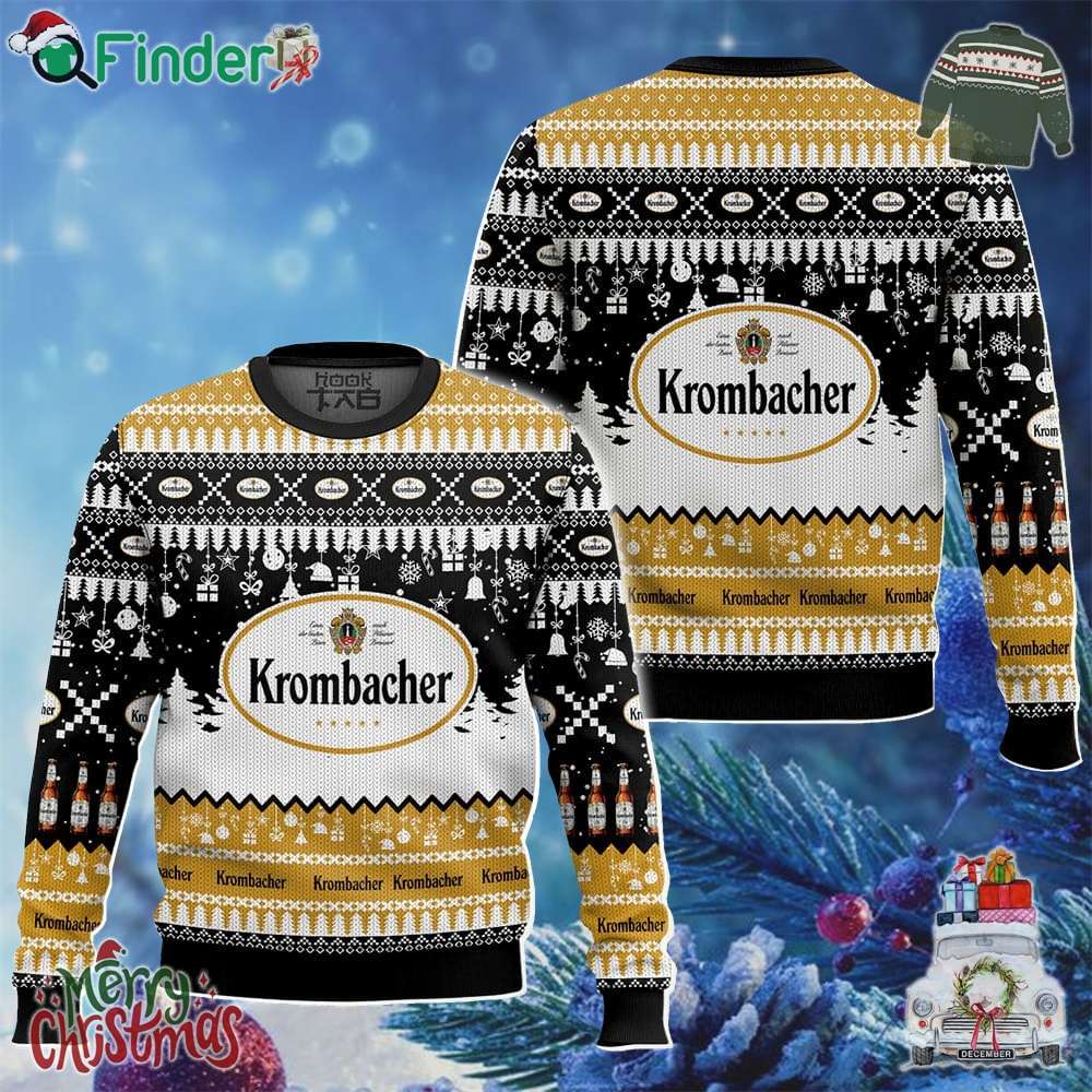Krombacher German Beer Ugly Sweater Krombacher German Beer Ugly Sweater