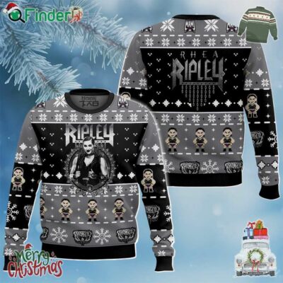 Rhea Ripley Merry Christmas Ugly Sweater
