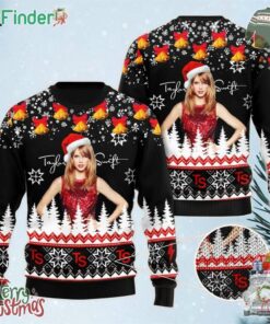 Taylor Swift 3d Ugly Xmas Sweater