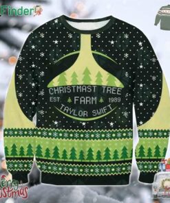Taylor Swift Christmast Tree Farm 1989 Ugly Christmas Sweater