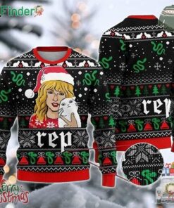 Taylor Swift Reputation Taylor Ang Cat Ugly Christmas Sweater