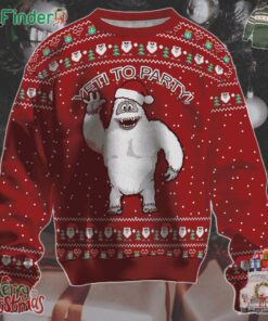 Abominable Snowman Yeti To Party Ugly Sweater