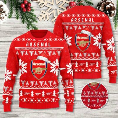 Christmas Arsenal Xmas Holiday Ugly Sweater