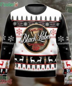 Carling Black Label Beer Champion Cup Ugly Sweater