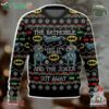 Batman The Batmobile Lost Its Wheel And The Joker Got Away Ugly Christmas Sweater
