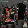 Cat Boxing Christmas Ugly Christmas Sweater