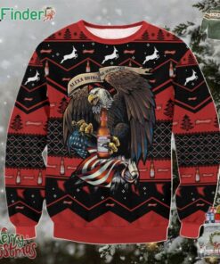 Alexa Bring Me Budweiser Beer Eagle Xmas Holiday Gift Ugly Christmas Sweater