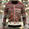 Funny Pole Dancer Reindeer Sweater Christmas Unisex