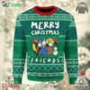 Friends Merry Christmas Green Ugly Sweatshirt
