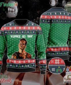 Die Hard Ugly Sweatshirt- John Mcclane Christmas Sweatshirt