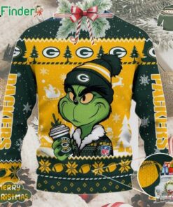 Green Bay Packers Grinch Stolen Christmas 2024 Grinchmas Ugly Sweater