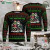 Grinch And Jack Skellington Waiting For Christmas Ugly Sweater