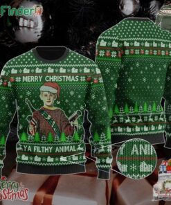 Funny Merry Christmas Ya Filthy Animal Home Alone Ugly Christmas Sweater